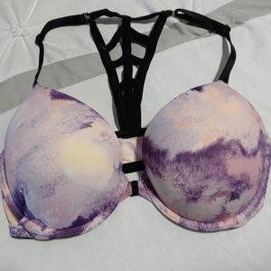PINK tie-dye bra 34D
